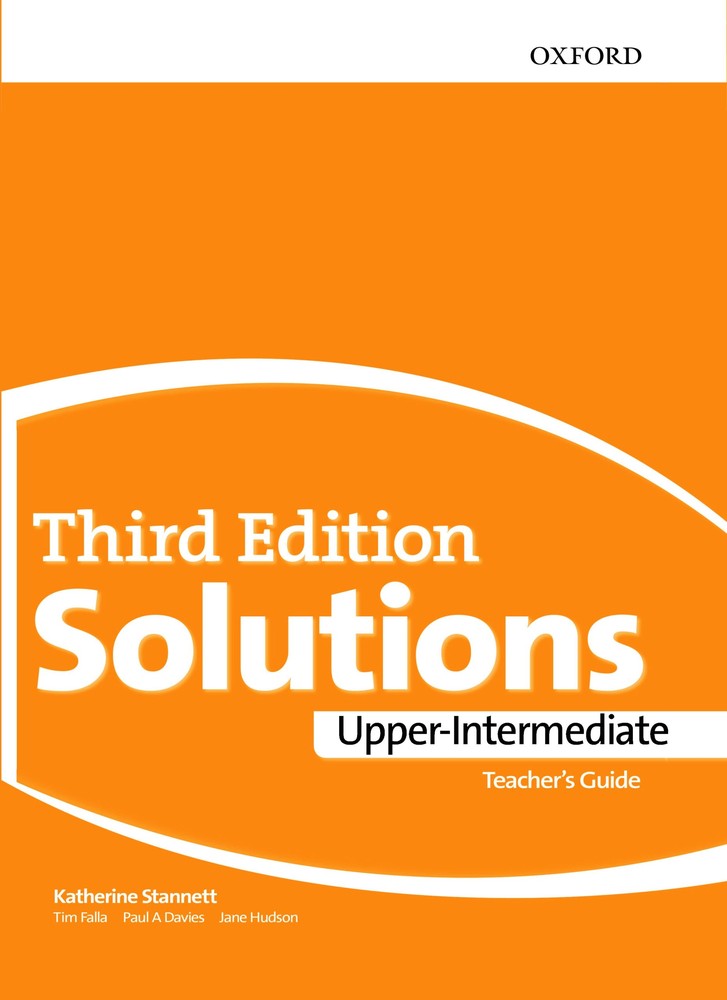 Solutions Upper Intermediate 3rd teachers book