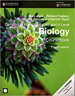 Cambridge International AS and A Level Biology Course book 4th (رنگی وزیری)