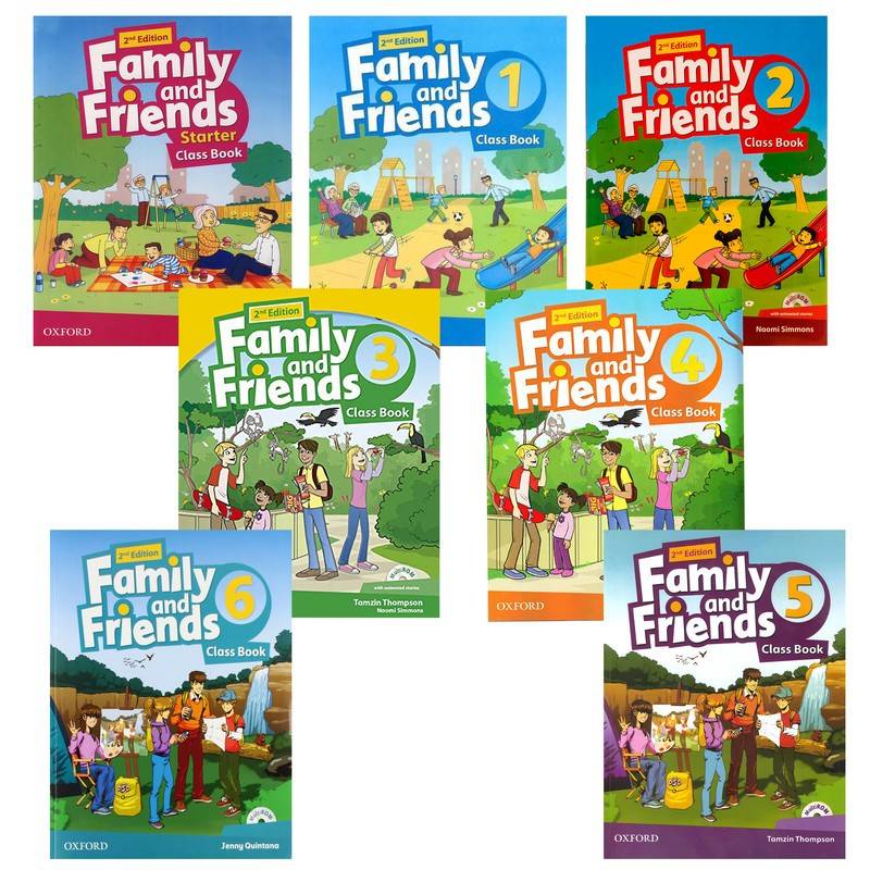 British Family and Friends full pack 2nd