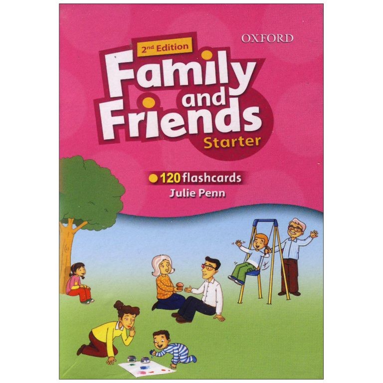 Family and Friends Starter Flash Cards (فلش کارت)