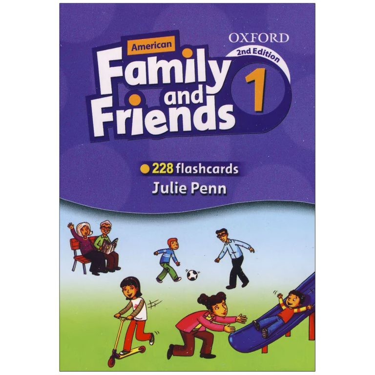 Family and Friends 1 2nd Flash Cards (فلش کارت)