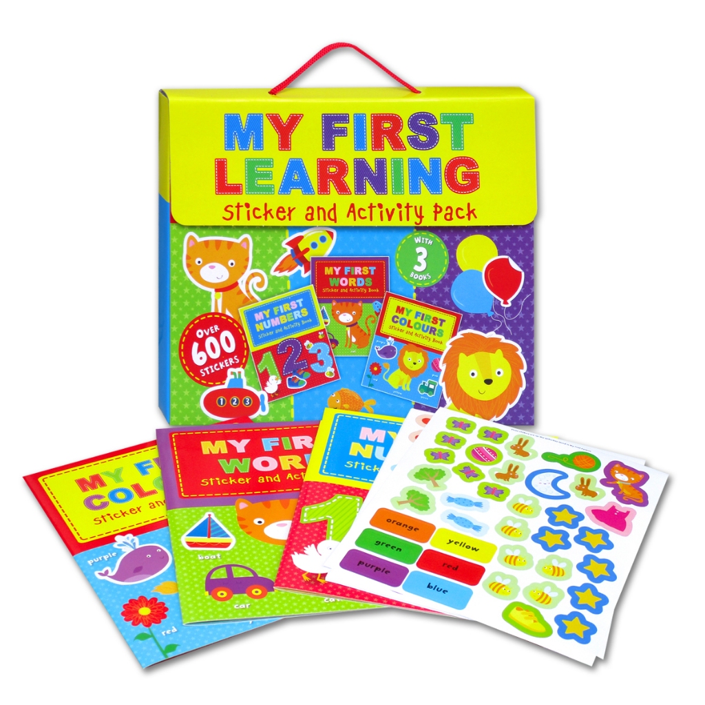 MY FIRST LEARNING STICKER AND ACTIVITY PACK