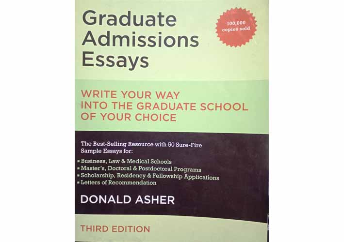 Graduate Admissions Essays
