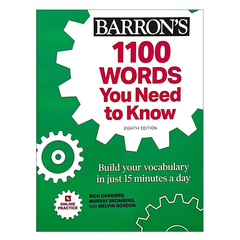 Barrons 1100 Words You Need to know 8th Edition