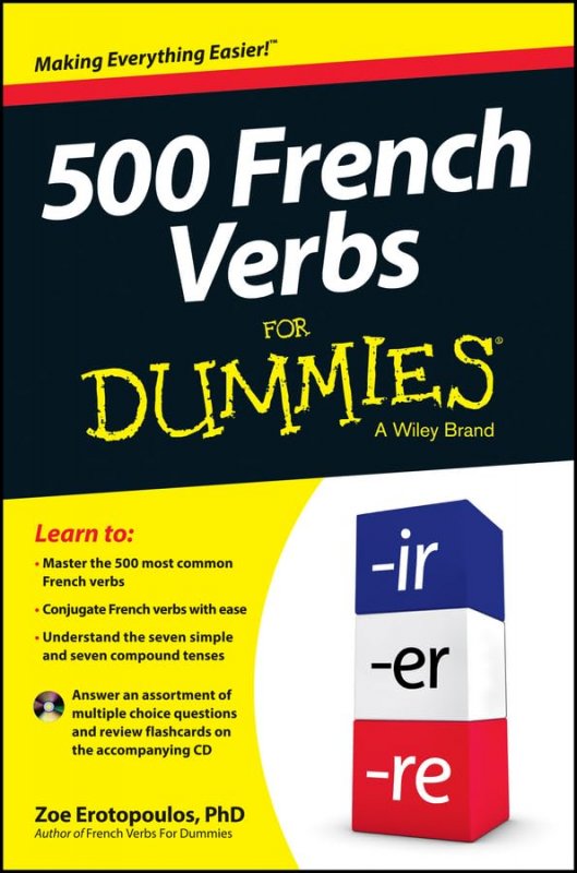 500 French Verbs For Dummies