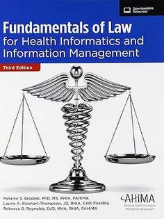 دانلود کتاب Fundamentals of Law for Health Informatics and Information Management