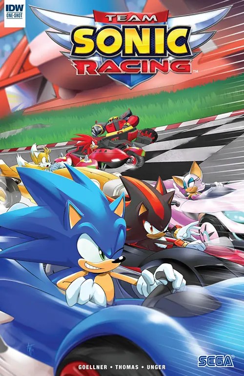 کمیک Team Sonic Racing (IDW Publication) | تک جلدی | ترجمه فارسی