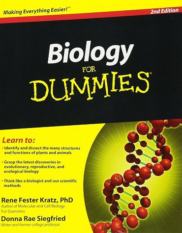 کتاب بیولوژی فور دامیز Biology for Dummies 2nd Edition