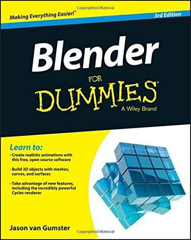 کتاب بلندر فور دامیز Blender For Dummies 3rd edition by van Gumster
