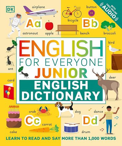 کتاب انگلیش فور اوری وان جونیور انگلیش دیکشنری English for Everyone Junior English Dictionary چاپ رنگی