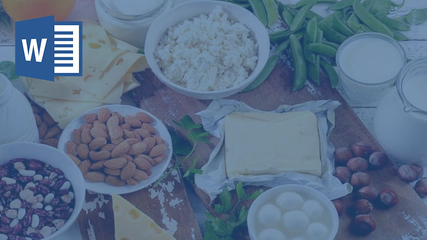 دانلود تحقیق مواد غذایی سرشار از کلسیم