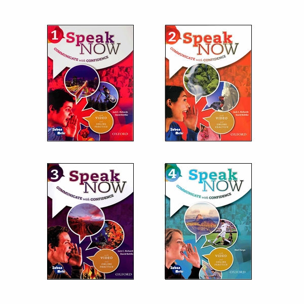 مجموعه 4 جلدی اسپیک نو Speak Now