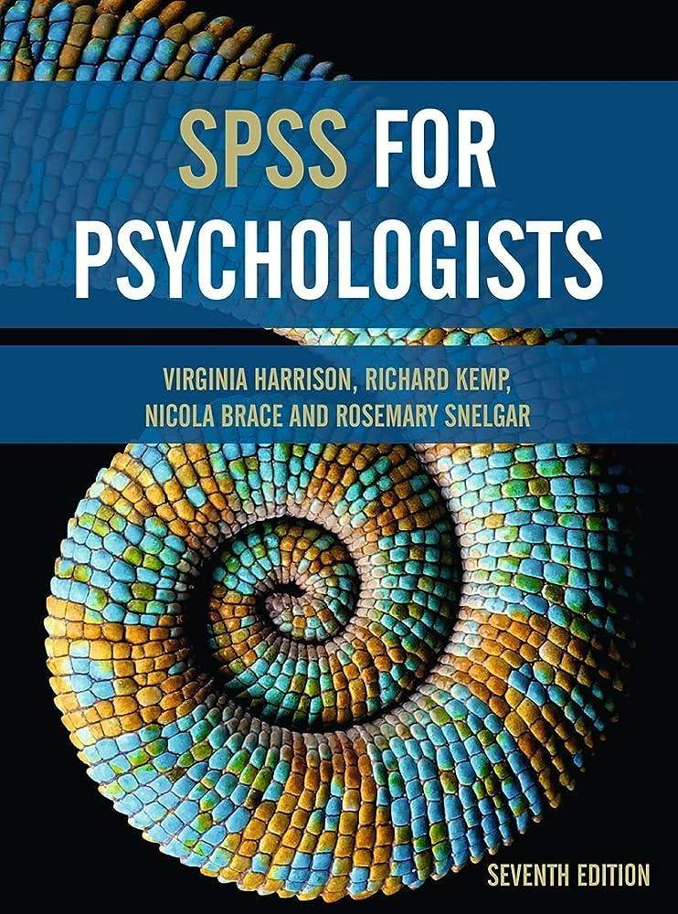 SPSS for Psychologists 7th