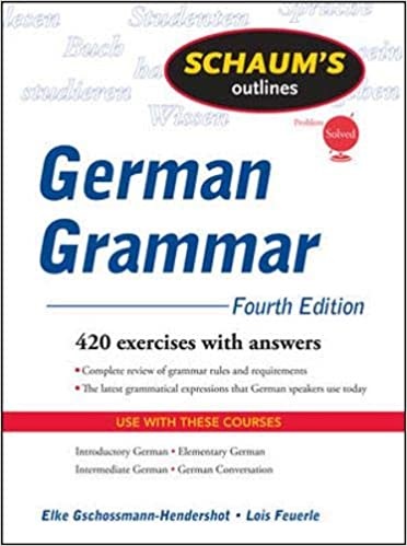 جرمن گرامر Schaum s Outline of German Grammar 4th Edition