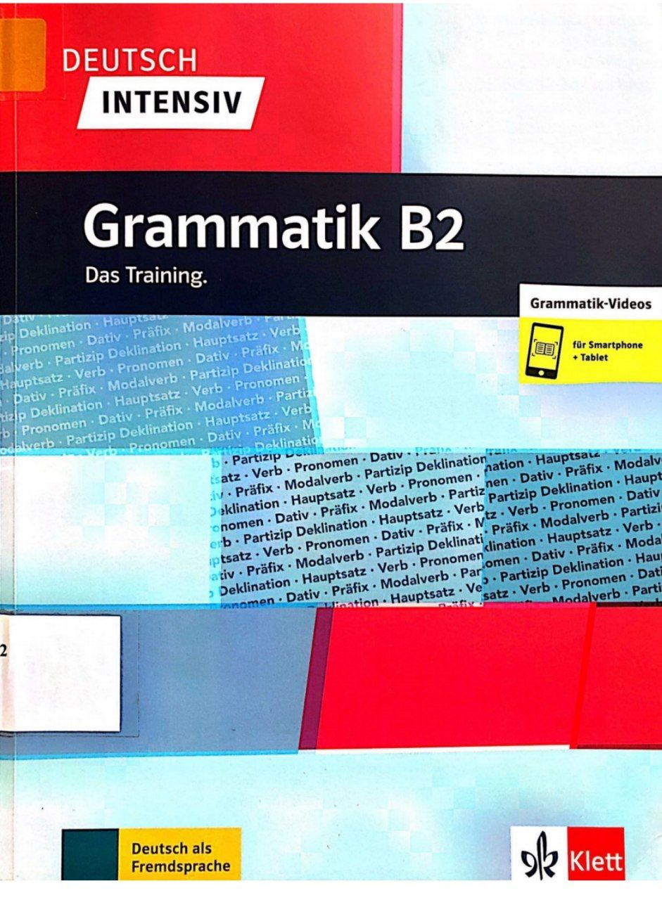 Deutsch Intensiv Grammatik B2