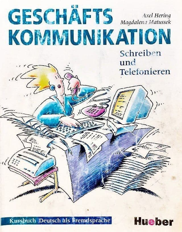 Geschäfts Kommunikation Schreiben und Telefonieren