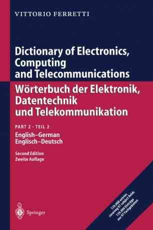 Wörterbuch der Elektronik, Datentechnik und Telekommunikation