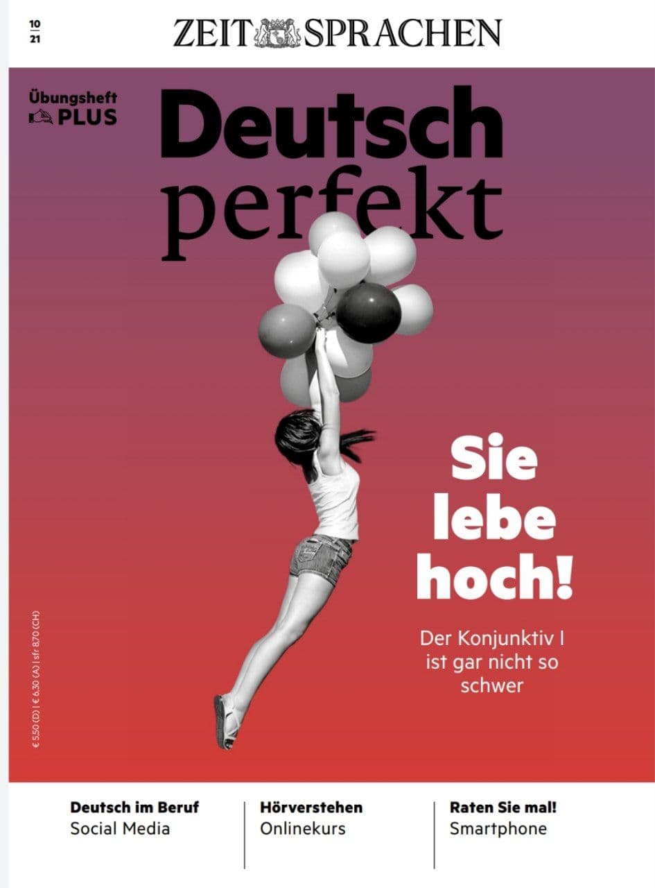 Deutsch perfekt sie lebe hoch