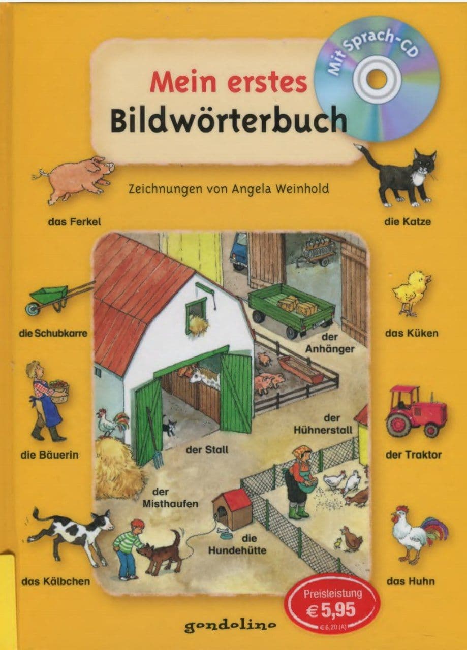 دیکشنری تصویری Mein erstes Bildwörterbuch