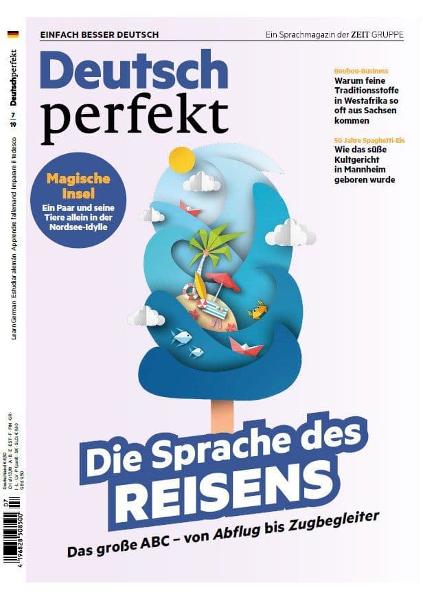 Deutsch perfekt die sprache des reisens