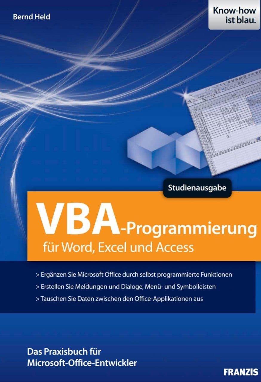 VBA-Programmierung Für Word, Excel und Access