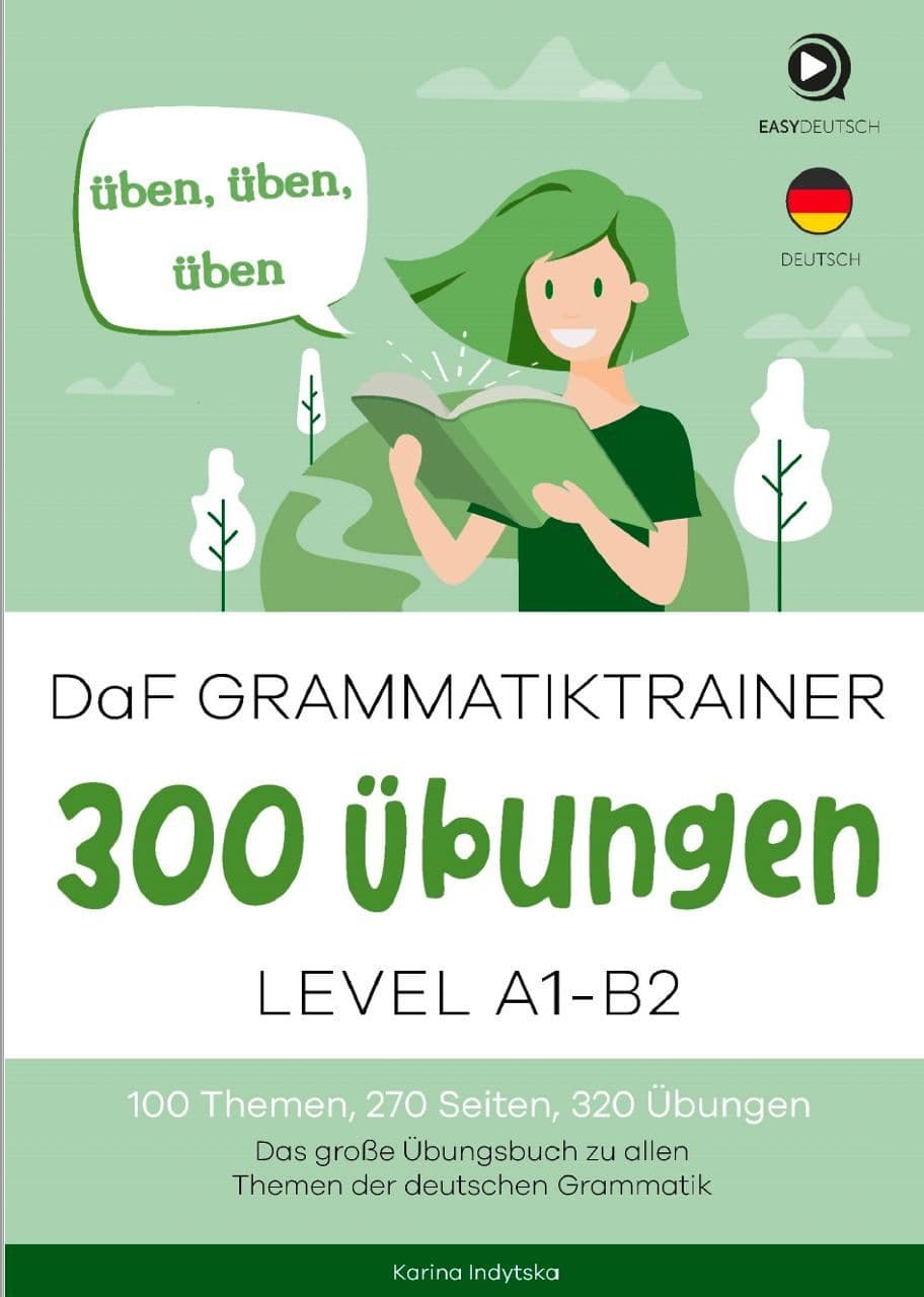 داف گراماتیک ترینر Daf Grammatiktrainer 300 Übungen A1-B2