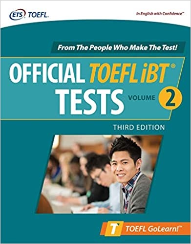 آفیشیال تافل آی بی تی Official TOEFL iBT Tests Volume 2 Third Edition + CD