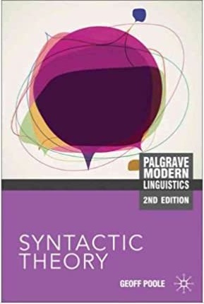 سینتاکتیک تئوری Syntactic Theory (Palgrave Modern Linguistics)