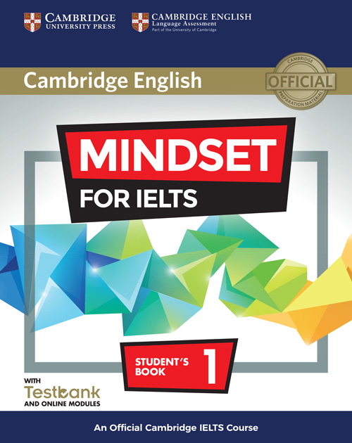 Cambridge English Mindset For IELTS 1 +CD کتاب مایندست فور آیلتس 1