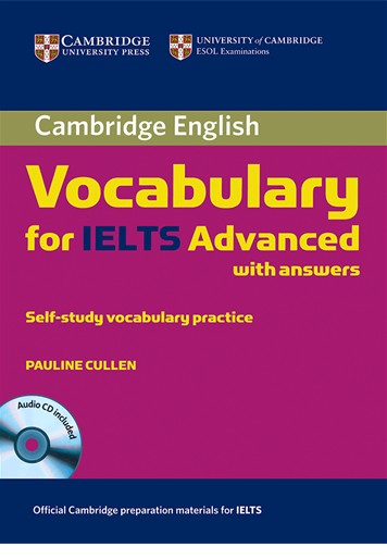 Cambridge English Vocabulary for IELTS Advanced+CD کتاب زبان