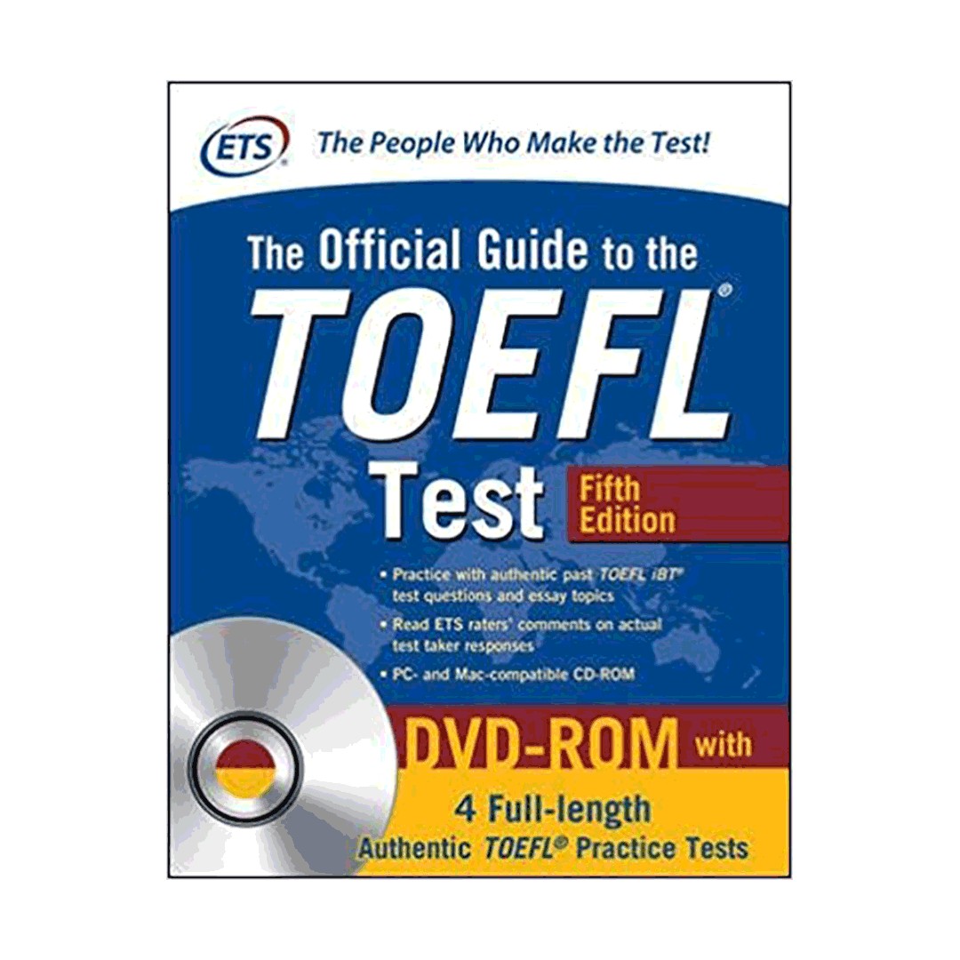 The Official Guide to the TOEFL Test 5th+DVD کتاب زبان