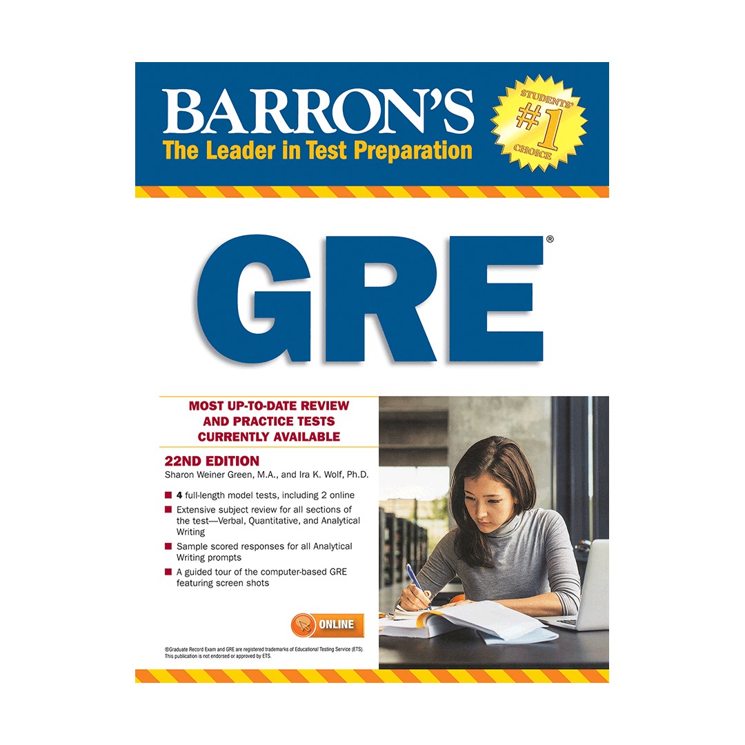 Barrons GRE 22 ed Edition کتاب زبان