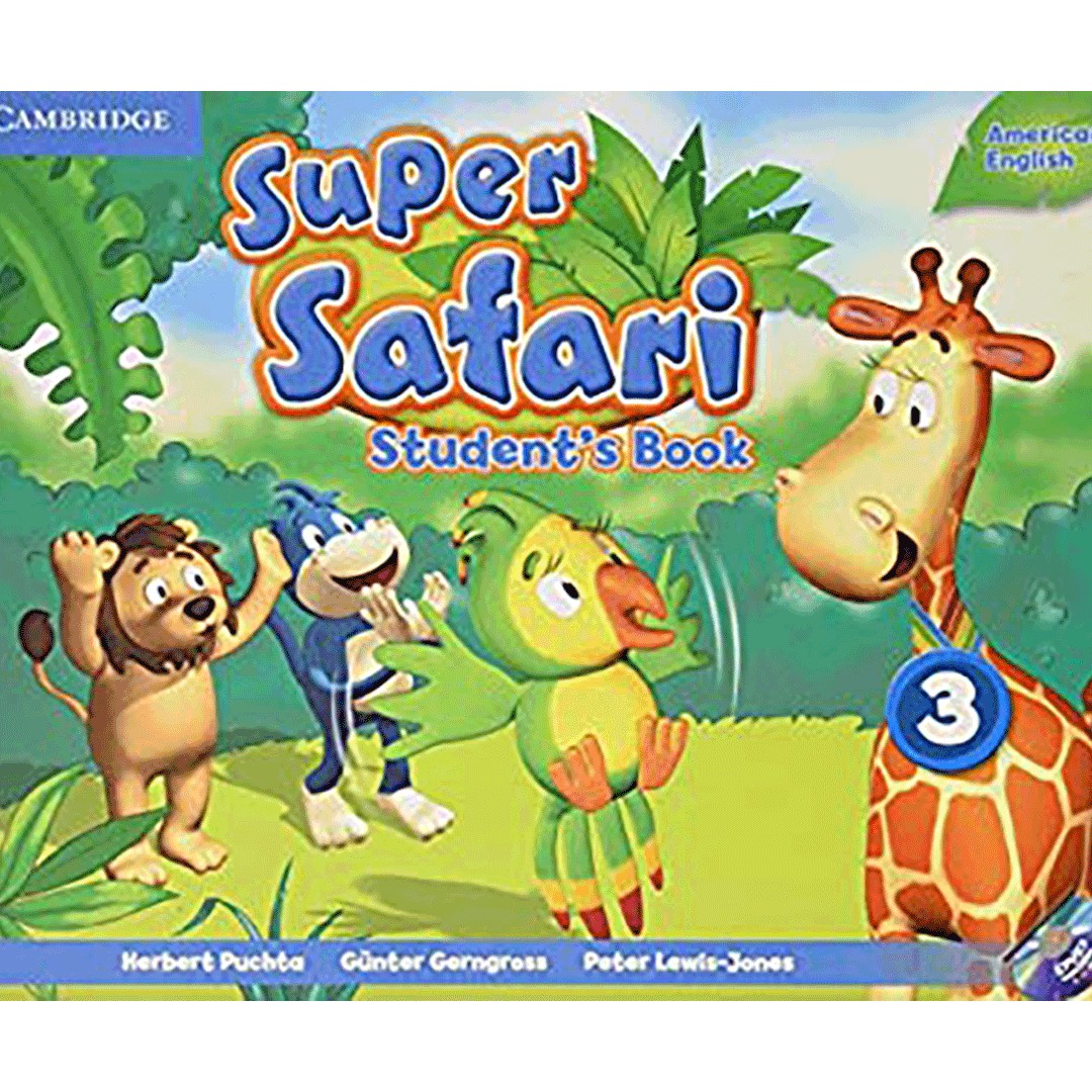 امریکن سوپر سفری American Super Safari 3 SB+WB+CD+DVD