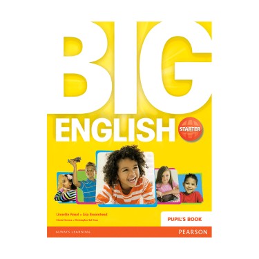 بیگ انگلیش استارتر Big English Starter SB+WB+CD+DVD
