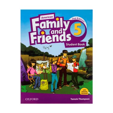 فمیلی اند فرندز ویرایش دوم Family and Friends 5 ST+WB CD+DVD