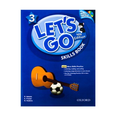 لتس گو ویرایش چهارم Lets Go 3 Skills Book 4th Edition