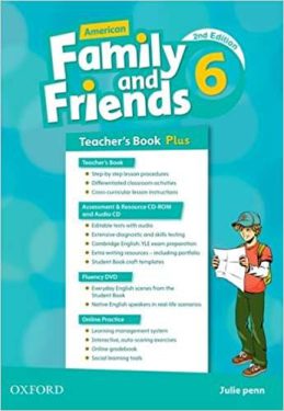 امریکن فمیلی اند فرندز American Family and Friends 6 2nd Teachers book+CD ROM کتاب معلم