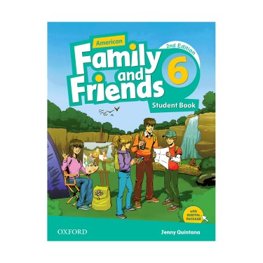 امریکن فمیلی اند فرندز Family and Friends 6 ST+WB CD+DVD ویرایش دوم