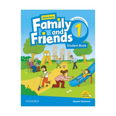 امریکن فمیلی اند فرندز Family and Friends 1 ST+WB CD+DVD ویرایش دوم