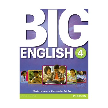 بیگ انگلیش ویرایش قدیم BIG ENGLISH 4 S B W B+CD+DVD