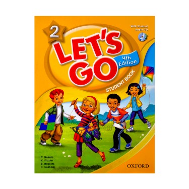 لتس گو ویرایش چهارم Lets Go 2 Student Book+workbook 4th Ed+cd وزیری