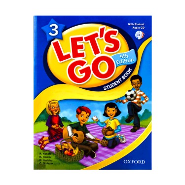 لتس گو ویرایش چهارم Lets Go 3 Student Book workbook 4th وزیری