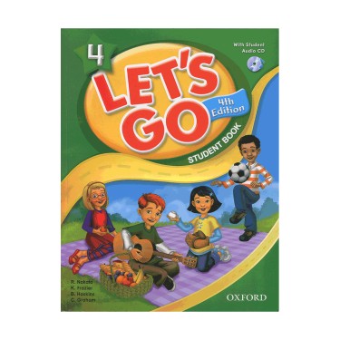 لتس گو ویرایش چهارم Lets Go 4 Student Book 4th وزیری