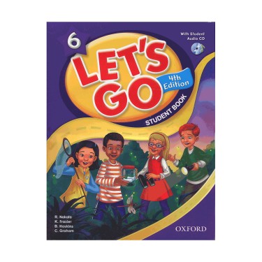 لتس گو ویرایش چهارم Lets Go 6 Student Book + workbook 4th وزیری