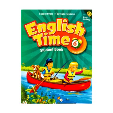 انگليش تايم English Time 6 Student Book+workbook 2nd +cd