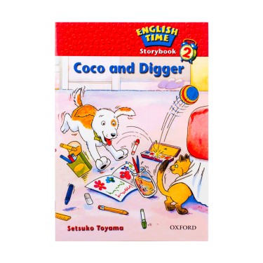 انگلیش تایم استوری بوک English Time Storybook 2 Coco and Digger +CD