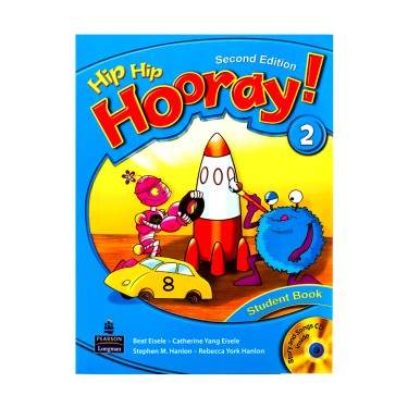 هیپ هیپ هورای ویرایش دوم Hip Hip Hooray 2 Student Book 2nd Ed+Woork book