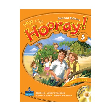 هیپ هیپ هورای ویرایش دوم Hip Hip Hooray 5 Student Book 2nd Edition+Work book+CD