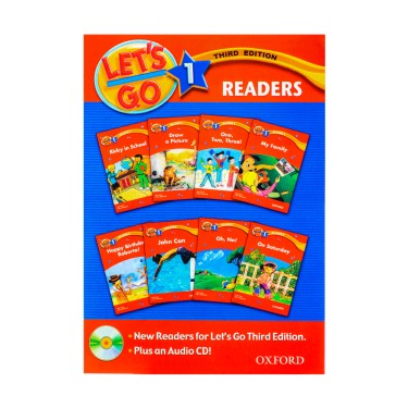 لتس گو ریدیر ویرایش سوم Lets Go 1 Readers Book 3rd