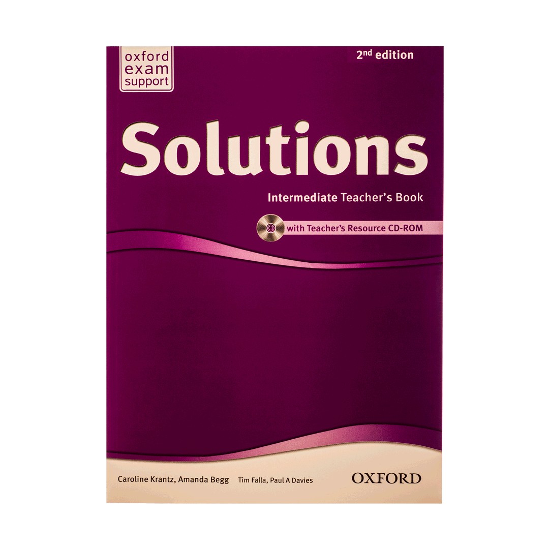 Solutions Intermediate Teachers Book 2nd کتاب معلم